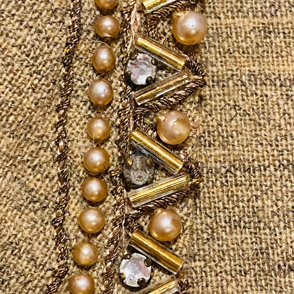 Vintage 40s Paul Parnes RARE couture wool blazer! - Picture 3 of 9